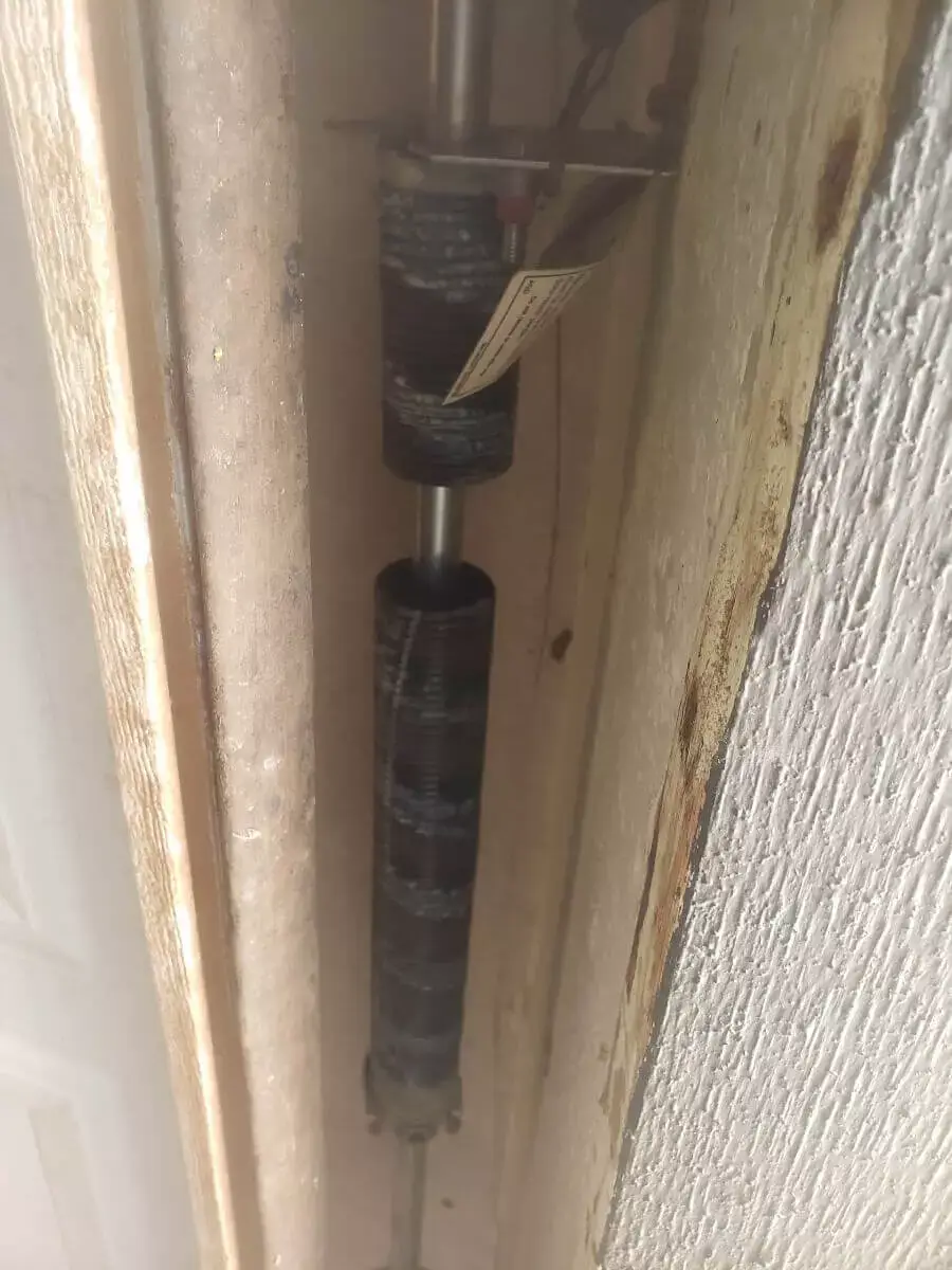 Broken Spring for roll up doors