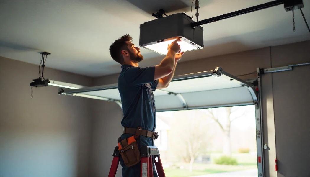 Garage Door Opener Repair in Mustang, OK