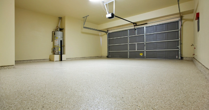 Ladder and screw for garage door opener adjustment