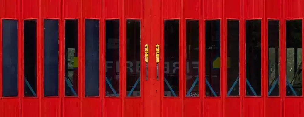 Security Shutters ribbed steel doors