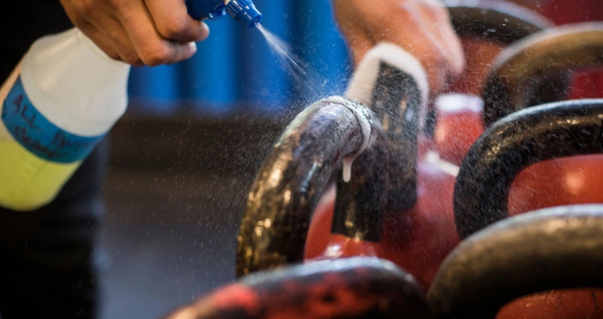 cleaning your fitness equipment at home gyms are crucial for weight training