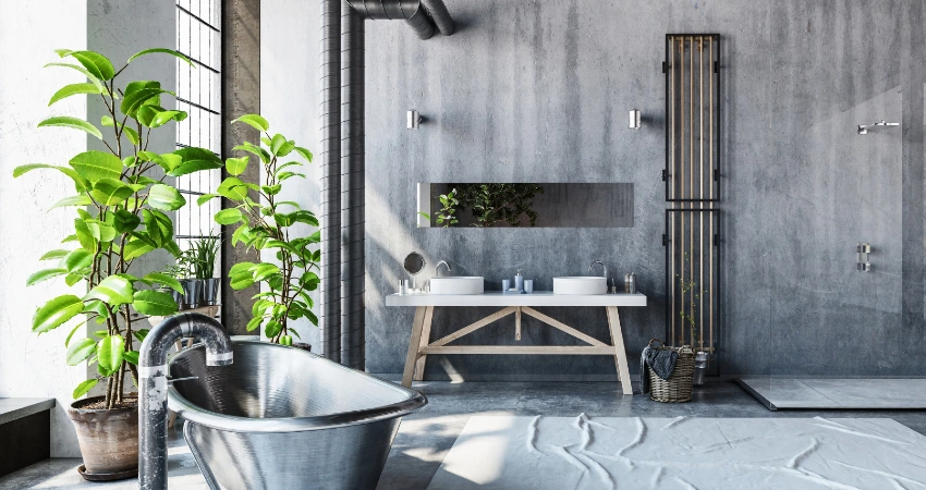 convert a garage into a room or fancy bathroom