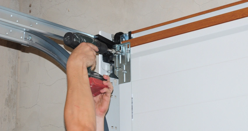 drilling for garage door repair