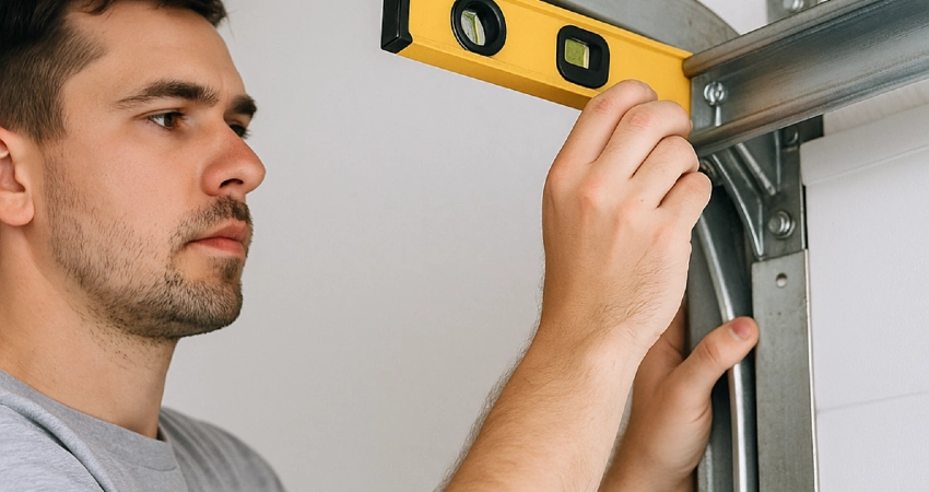 garage door verification successful waiting for track alignment