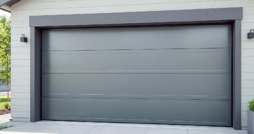 gray garage door