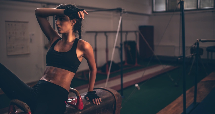 home gym equipment with olympic weight plates