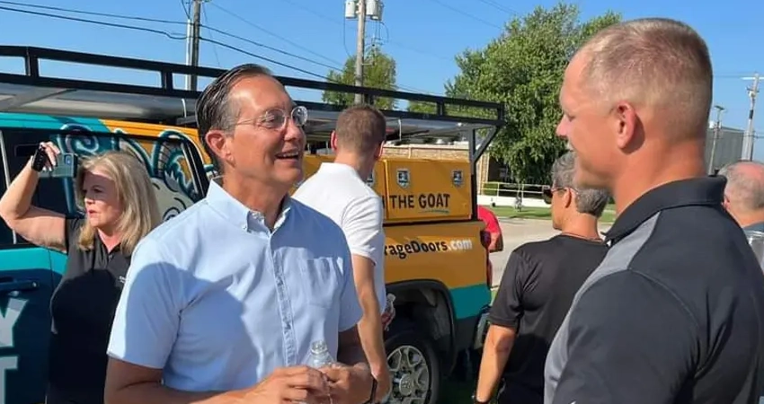 jolly goat garage team, including jeff gabelsberg