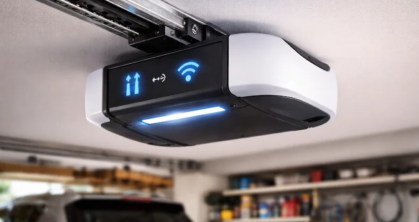 modern smart garage door opener