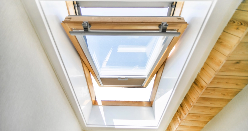 natural light from installing skylights