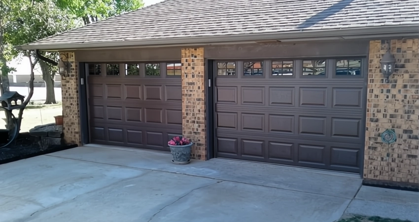 new garage door installment by jolly goat garage doors