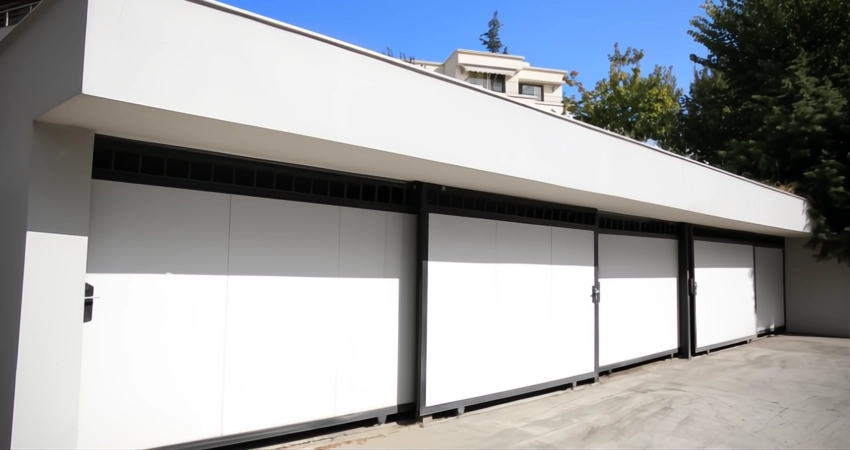 right garage door