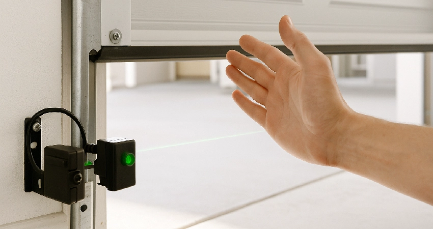 troubleshooting garage door sensor
