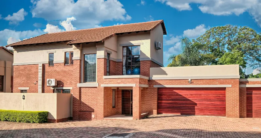wood garage door in Warr Acres